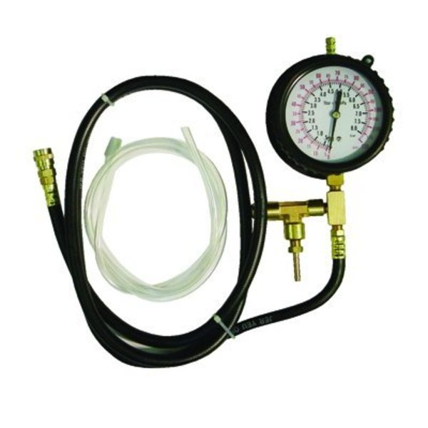 S.U.R. & R. Auto Parts Fuel Pressure Tstr Gauge and Hose (1) SRRFPT025